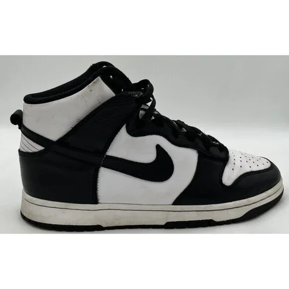 Nike Dunk High Panda Black & White 2021 Men’s Size 9 Retro Sneakers DD1399-105